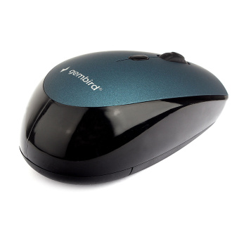 Мышь беспроводная Gembird MUSW-354-B Wireless soft touch Blue