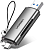 Внешний картридер USB3.0 + Type C UGREEN 50706 microSD/SD Grey
