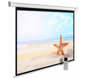 Экран для проектора Cactus 138x220см MotoExpert CS-PSME-220x138-WT 16:10 настенно-потолочный рулонный белый (моторизован