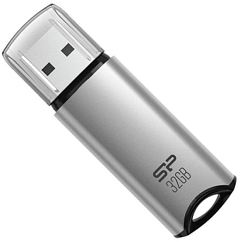 Флешка 32Gb Silicon Power Marvel M02 USB 3.0 silver