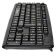 Клавиатура проводная Oklick 130M желтые буквы кириллицы) Black