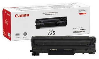 Картридж лазерный Canon 725 для LBP6000/6000B/LBP6030/MF3010, черный