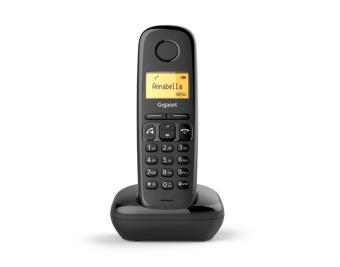 Радиотелефон Gigaset DECT A270A (автоответчик, АОН, черный)