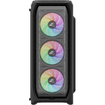 Корпус Zalman N5 MF (MidiTower, 2*USB2.0, 1*USB3.0, ATX, без БП) Black