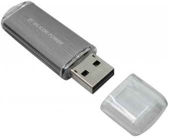 Флешка 16Gb Silicon Power Marvel M01 USB 3.0 silver