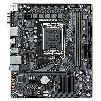 Материнская плата Socket-1700 Gigabyte H610M S2H V3 DDR4 (H610) 2xDDR4 HDMI DP VGA mATX