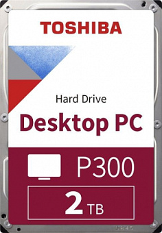 Жесткий диск SATA 2Tb Toshiba P300 7200rpm 256Mb SATA-3