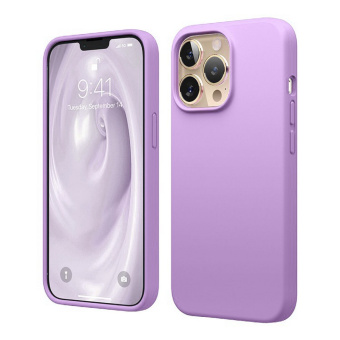 Чехол для смартфона Apple iPhone 14 Pro Max 6.7" - Gurdini Soft lux силикон - сиреневый