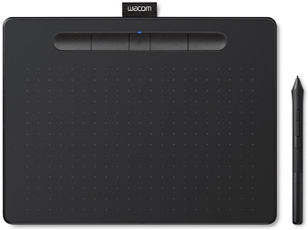 Графический планшет 10" Wacom Intuos M Bluetooth, черный
