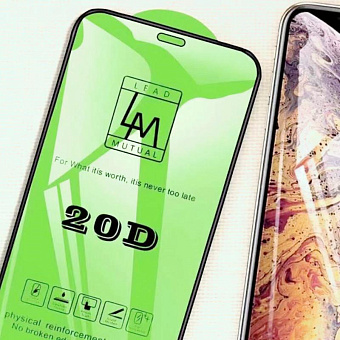 Защитное стекло для смартфона Apple iPhone 13 Pro Max 6.7" - Glass Full Screen 2.5D (20D) черное