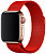 Ремешок Gurdini Milanese Loop Apple Watch 38/40/41mm Red