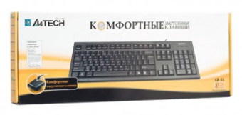 Клавиатура проводная A4Tech KR-85 Black