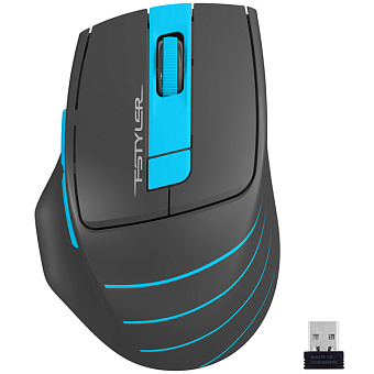 Мышь беспроводная A4Tech Fstyler FG30 2000dpi Grey-Blue