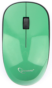 Мышь беспроводная Gembird MUSW-111 Wireless Optical 1200dpi Green