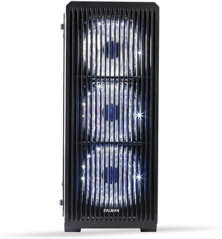 Корпус Zalman S2 TG (MidiTower, 2*USB2.0, 1*USB3.0, Tempered Glass, ATX, без БП) Black
