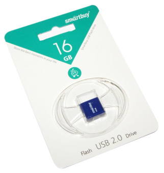 Флешка 16Gb SmartBuy Lara USB Blue