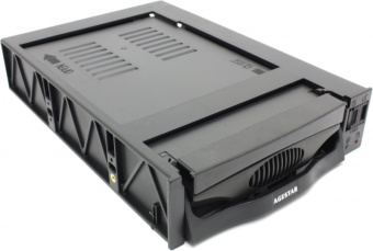 Мобильное шасси SATA 5.25" AgeStar SR3P-SW-1F (1*SATA 3.5", 1*вентилятор) Black