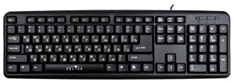 Клавиатура проводная Oklick 180M USB Black