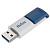 Флешка 128Gb Netac U182 USB3.0 выдвижной, синий