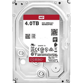 Жесткий диск SATA 4Tb WD Red Pro 7200rpm 256Mb SATA-3