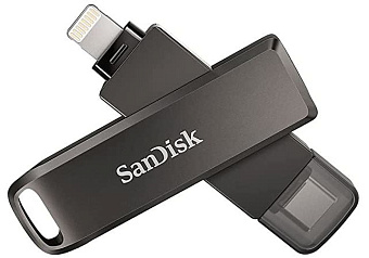 Флешка 64Gb SanDisk iXpand Luxe Type-C/Lightning