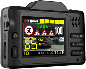 Видеорегистратор с радар-детектором Inspector Piranha GPS, FullHD, 370mAh, черный