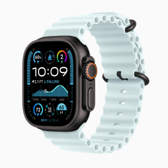 Смарт-часы Apple Watch Ultra 2 2024 49mm Black Ocean Band Ice Blue