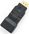 Кабель-переходник HDMI (f) < - > HDMI (m) Cablexpert (вращающийся на 180°)