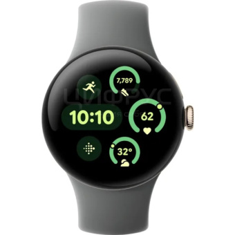 Смарт-часы Pixel Watch 3 41mm Wi-Fi Champagne Gold/Hazel Band