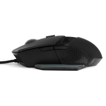 Мышь проводная Гарнизон GM-750G 1600dpi  USB Black