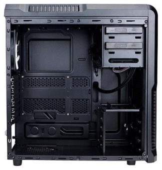 Корпус Zalman Z3 (MidiTower, 1*USB2.0, 2*USB3.0, ATX, без БП) Black