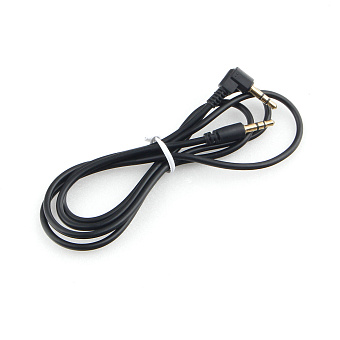 Кабель аудио-видео 3.5Jack (m) < - > 3.5Jack (m)  1.0м, Cablexpert, угловой, блистер, черный