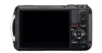 Цифровая фотокамера Pentax WG-8 GPS черно-зеленый
