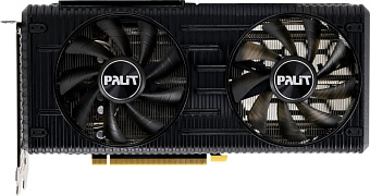 Видеокарта 12Gb PALIT RTX 3060 DUAL OC 12G (RTX3060) GDDR6 192bit HDMI DP
