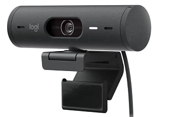 Веб-камера Logitech BRIO 505 (4Мп, 1080p, автофокус, микрофон, USB-C)