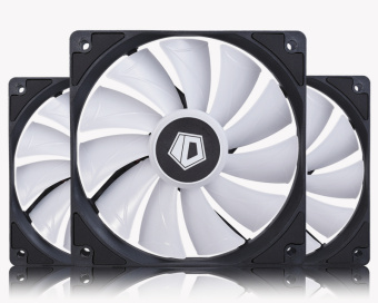 Комплект вентиляторов ID-Cooling XF-12025-RGB-TRIO (4pin, 120x120мм, 18-35дБ, 700-1800об/мин, 3 шт)