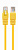Кабель патч-корд Patch cord кат.5e  1.0м, Cablexpert, многожильный, желтый