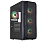 Корпус 1STPLAYER XF-BK-4F7 ARGB ATX Black