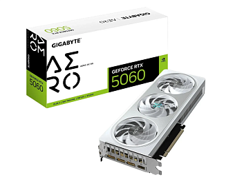 Видеокарта 8Gb Gigabyte GV-N5060AERO OC-8GD (RTX5060) GDDR7 HDMI DP