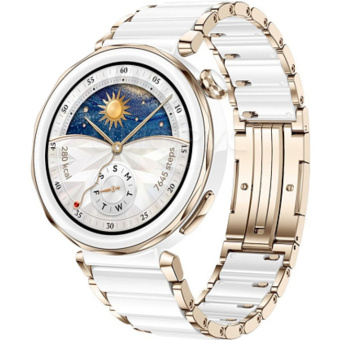 Смарт-часы Huawei Watch GT 5 Pro White Ceramic Strap