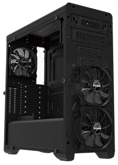 Корпус Zalman N3 (MidiTower, 2*USB2.0, 1*USB3.0, 1*5.25, ATX, без БП) Black
