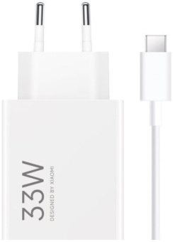 Сетевое зарядное устройство Xiaomi 33W Charging Combo USB-A белый