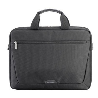Сумка для ноутбука 15" Sumdex PON-111 BK  (полиэстер, black)