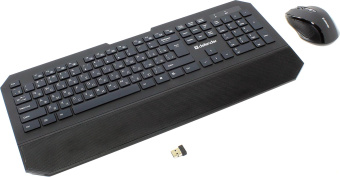 Комплект беспроводной (клавиатура+мышь) Defender Berkeley C-925 USB Wireless Black