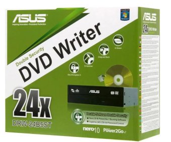 Привод DVDRW SATA ASUS DRW-24B5ST DVD-SATA Black