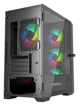 Корпус Powercase Mistral Micro X4B mATX Bllack