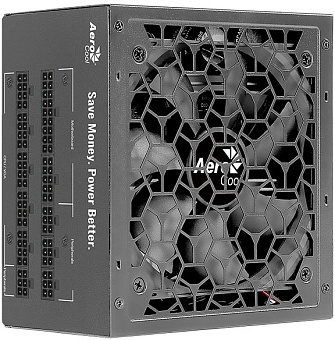 Блок питания 850W Aerocool AERO BRONZE 850M (120mm, 24+8pin, 4*8pin, 6*Sata, 4*Molex, 80 PLUS BRONZE)
