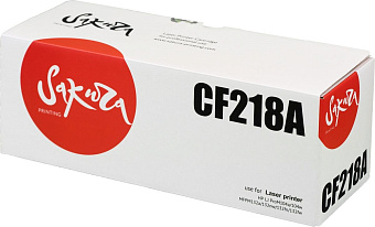 Картридж лазерный Sakura  SACF218A (CF218A) для HP LJ Pro M104a, M104w, M132a, M132fn, M132fw, M132n, 1400 стр. черный