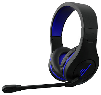 Наушники проводные Oklick GMNG HS-L325G (мониторные закрытые, 20-20 000 Гц, 100дБ, 2.2м) black-blue