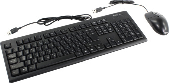 Комплект проводной (клавиатура+мышь) A4Tech KRS-8372 Black